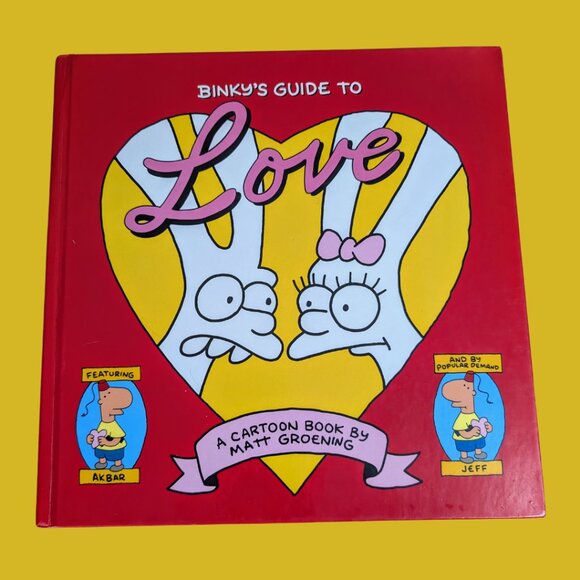 Binky’s Guide to Love – Matt Groening (HarperPerennial Hardcover, 1992) - Picture 1 of 5